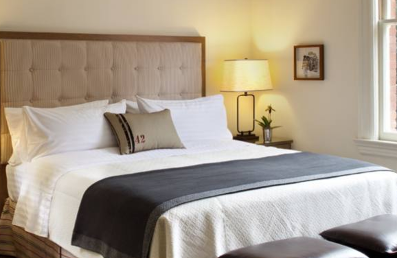 Guest room at Inn at the Presidio.