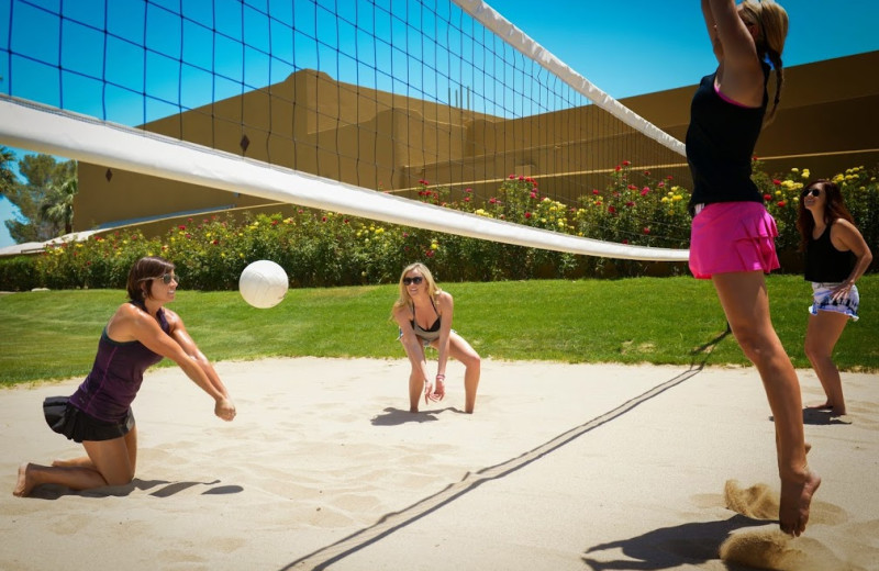 Volley ball court at The Wigwam Resort.