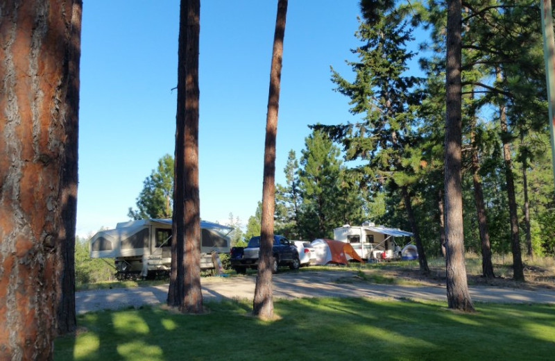 Campground at Powers Creek Retreat.