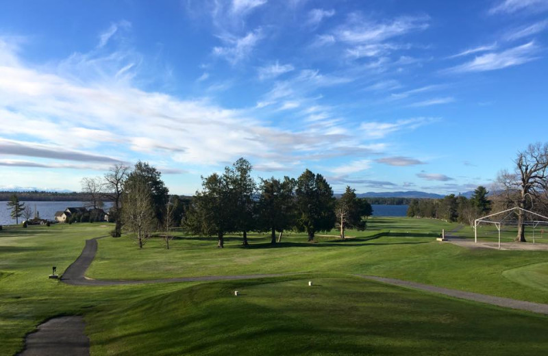 Golf course at Bluff Point Golf Resort.