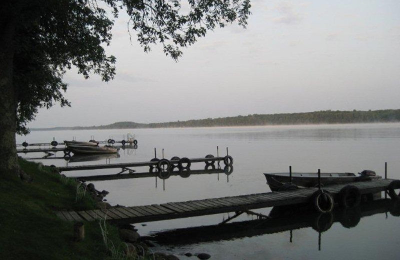 Docks at Red Cedar Springs Resort.