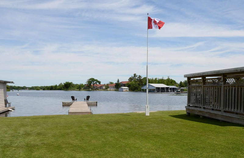 Lake view at Sunnylea Resort