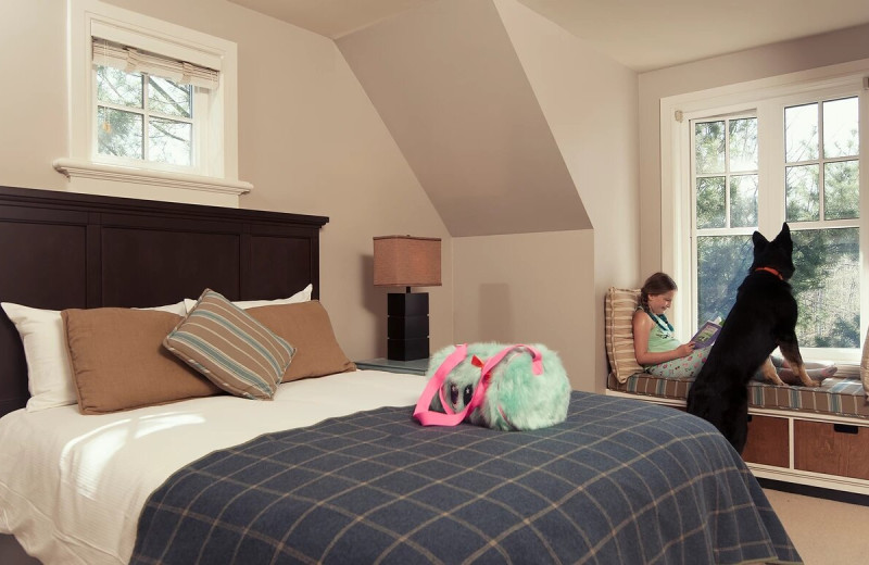 Guest room at Rocky Crest Golf Resort.