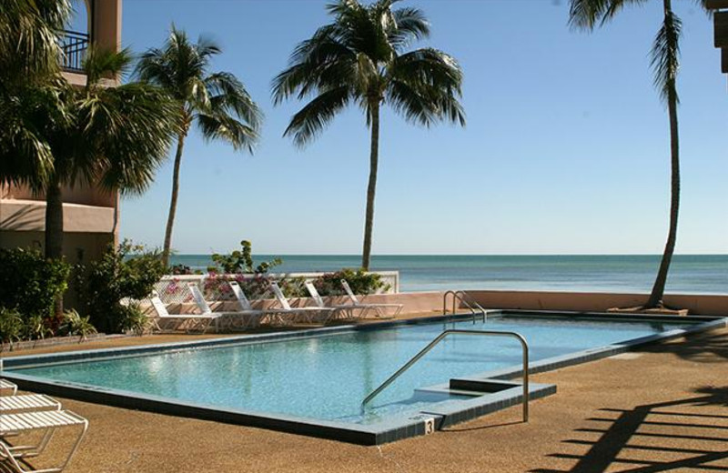 Vacation rental pool at Rent Key West Vacations.