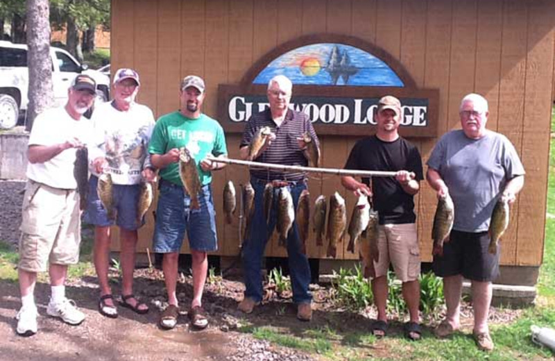 Fishing at Glenwood Lodge.