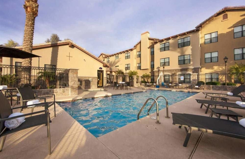 Outdoor pool at Residence Inn Phoenix Goodyear.
