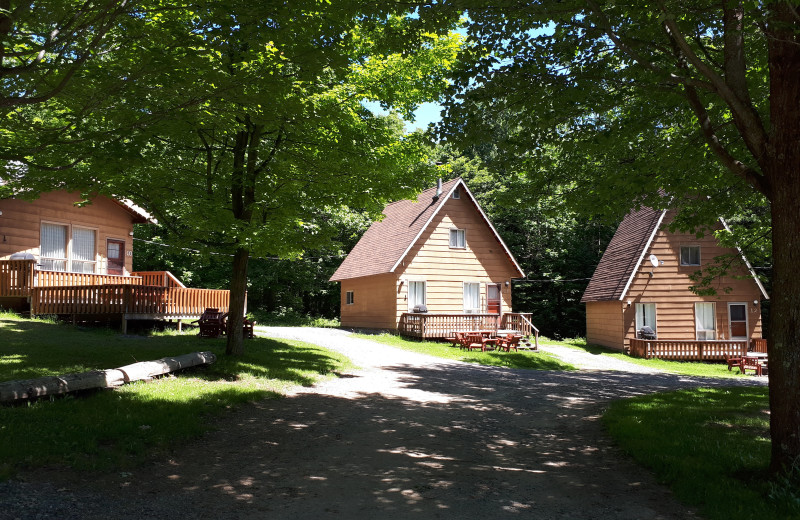 Cabin exterior at Sandy Lane Resort.