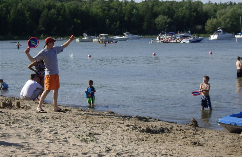 Beach near Parkwood Lodge.