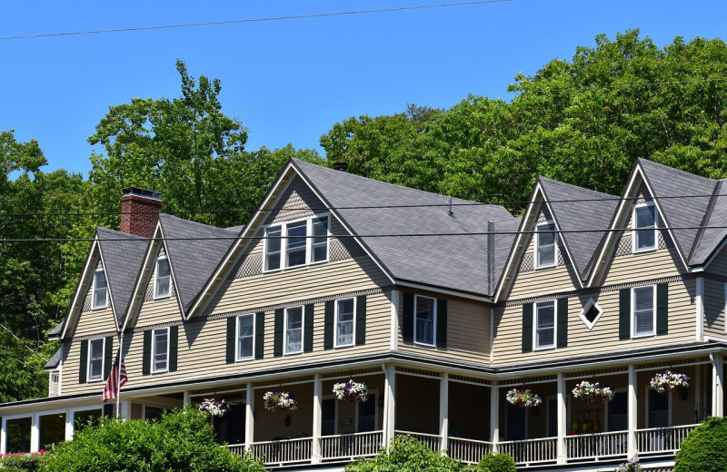 Exterior view of Five Gables Inn.