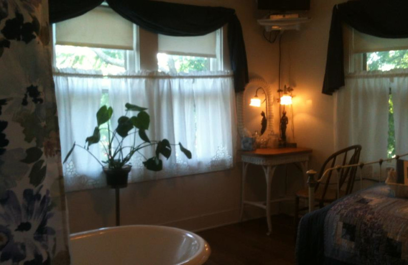 Guest bedroom at Heritage Inns.