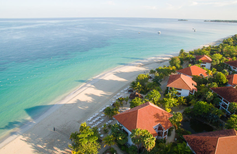 Beach at Couples Resorts Swept Away.