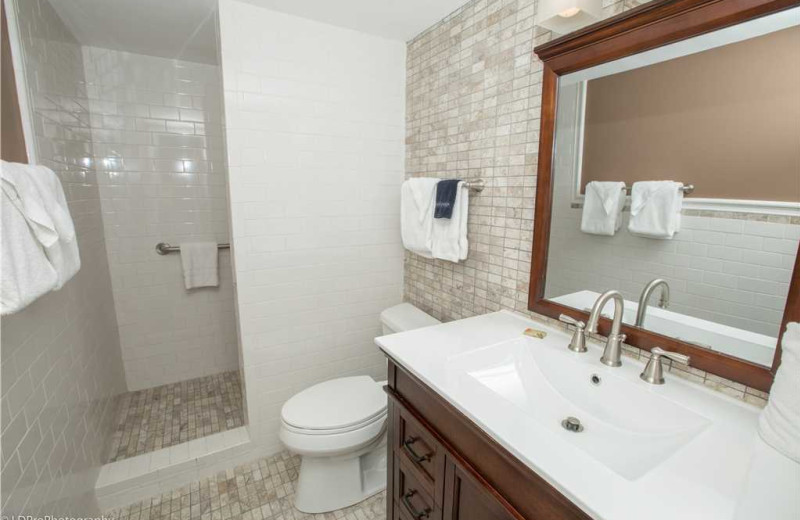 Bathroom at Holiday Isle Properties - Dolphin Point 103B.