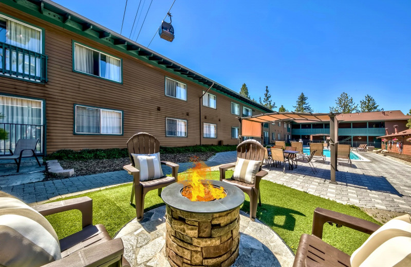 Patio at Forest Suites Resort.