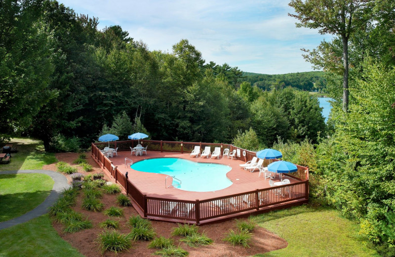 Outdoor pool at the Summit Resort.