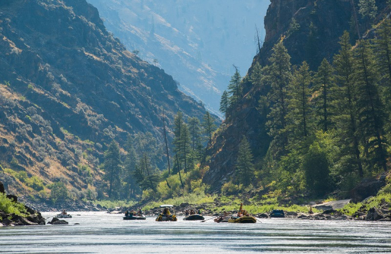 Rafting at Salmon River Tours.