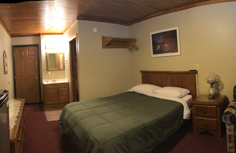 Guest room at Comfort Zone Inn.