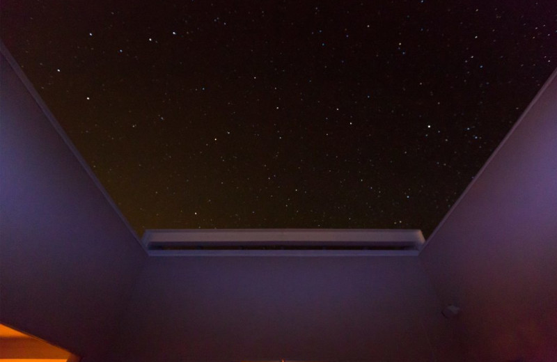 Sky window at Adobe Zen House.