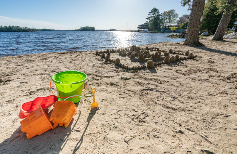 Beach at Taboo Muskoka.