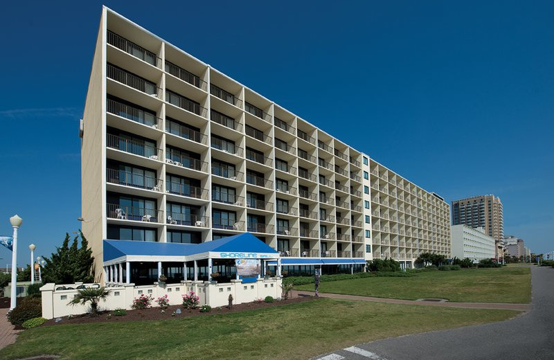 Exterior view of Best Western PLUS Oceanfront Virginia Beach.