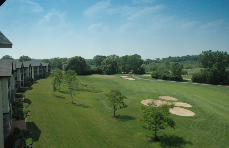 Golf course at Holiday Inn Club Vacations Lake Geneva Resort.