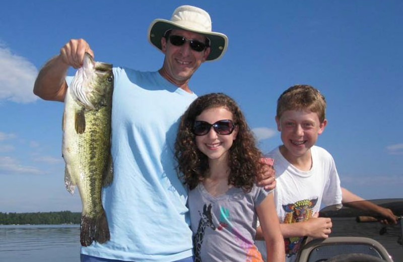 Fishing at Whisperwood Lodge & Cottages.