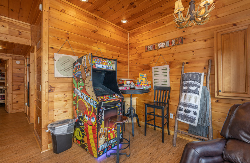 Rec room at American Patriot Getaways - Mountain Mama.