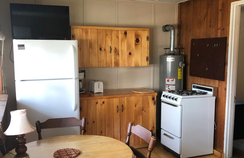 Cottage kitchen at Rockwood Cottages.