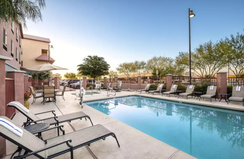 Outdoor pool at Comfort Suites- Goodyear.