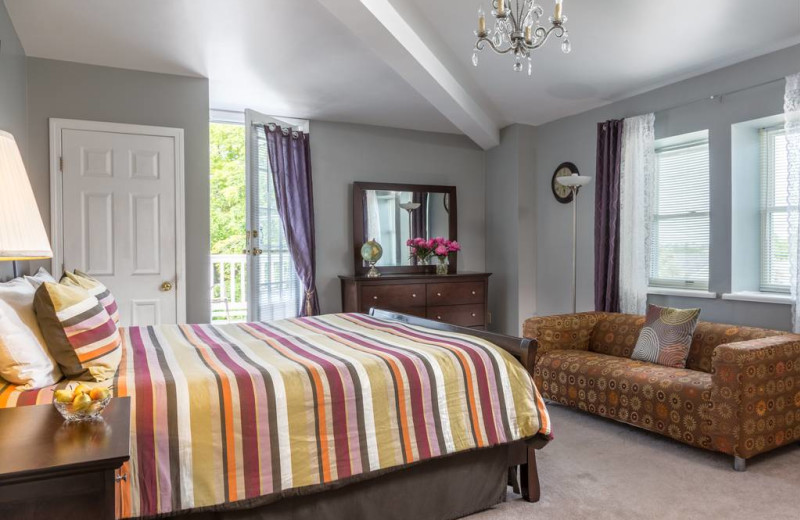 Guest room at The Beech Tree Inn and Cottage.