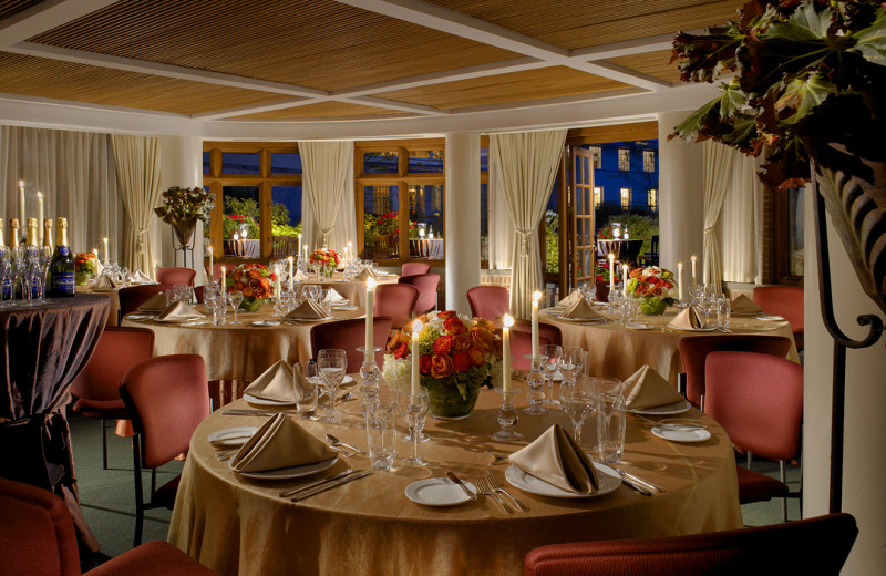 Wedding reception at The Woodstock Inn & Resort.