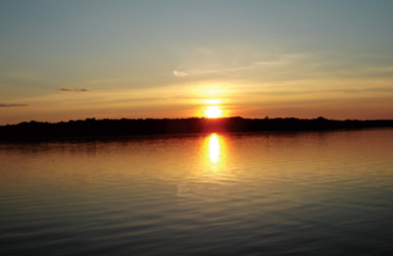 Lake view at Moonlight Bay Resort.