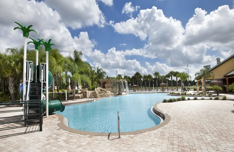Resort pool near Florida Paradise Villas.