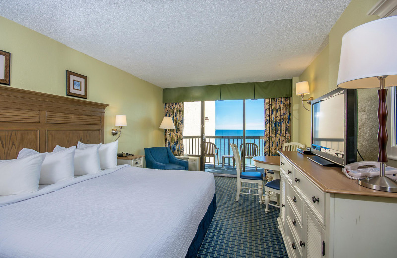 Guest room at Ocean Reef Resort.