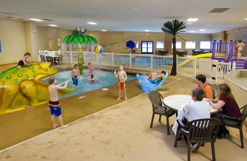Indoor pool at Arrowwood Resort & Conference Center.
