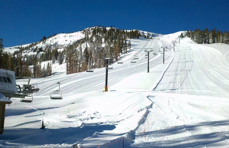 Skiing at Mammoth Premiere.