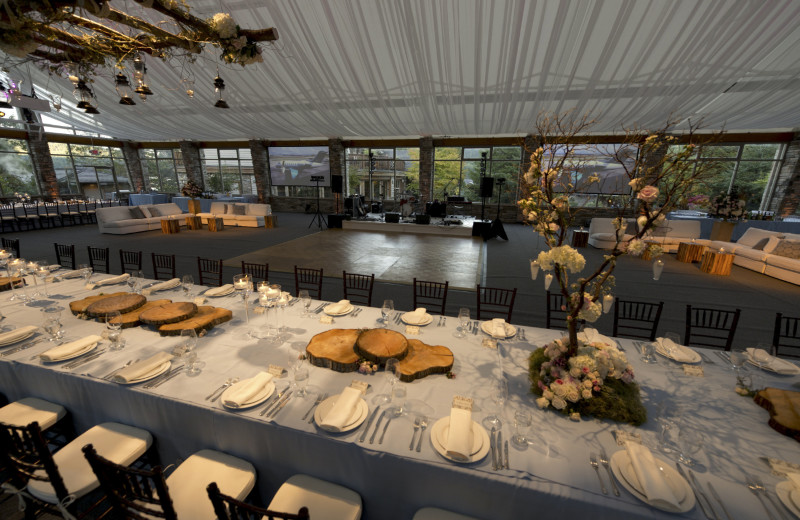 Wedding at Sonora Resort and Conference Centre, Canada.