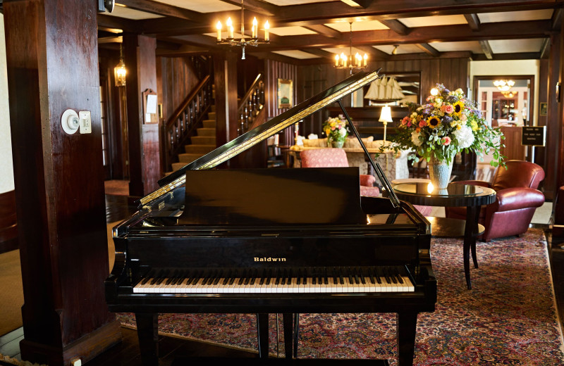 Lobby at Black Point Inn.
