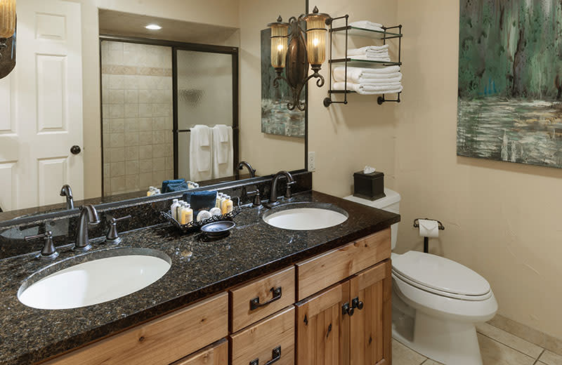 The Farmhouse at Gervasi Vineyard - Master Bathroom