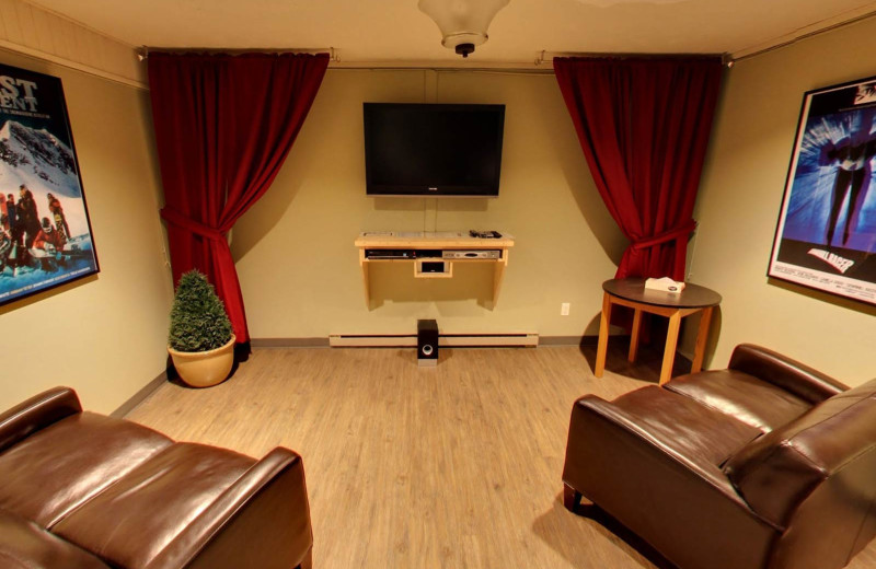 Theater at Red Tree Lodge.