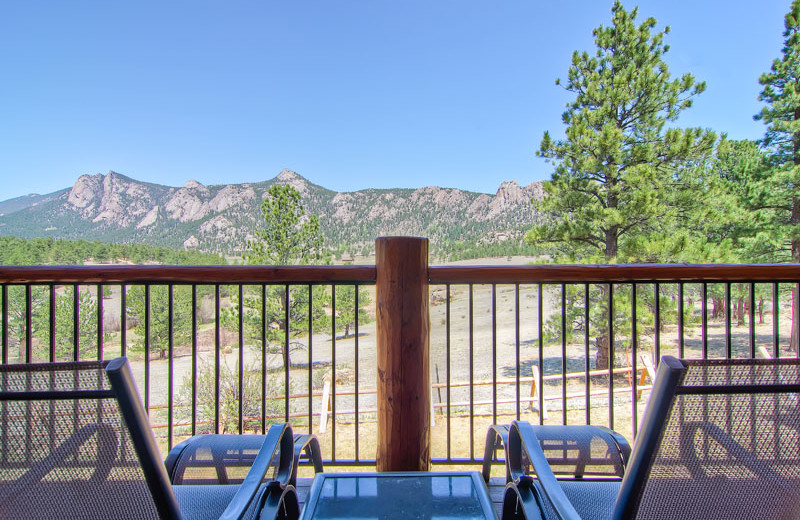 Balcony view at Black Canyon Inn.
