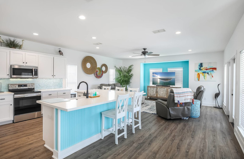 Rental kitchen at Starkey Properties.