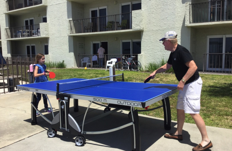 Ping Pong at Moonspinner Condominium.