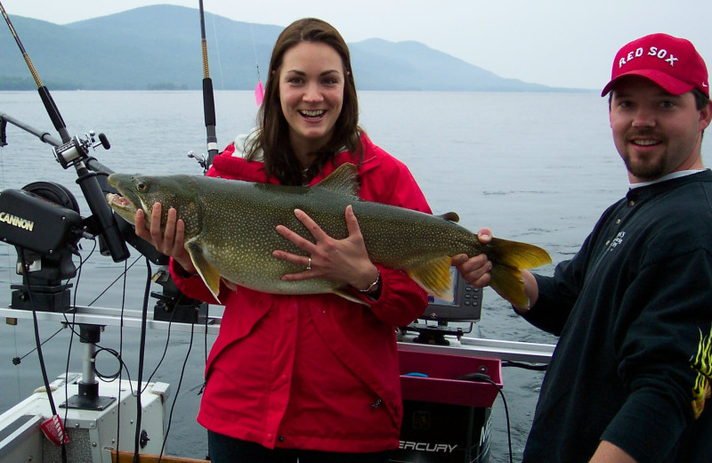 Fishing at Cool Ledge Family Resort.