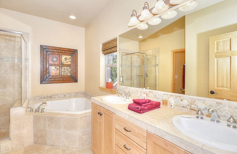 Guest Bathroom at Tahoe Signature Properties