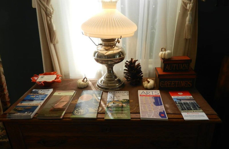 Interior at Cedar Crest Inn.