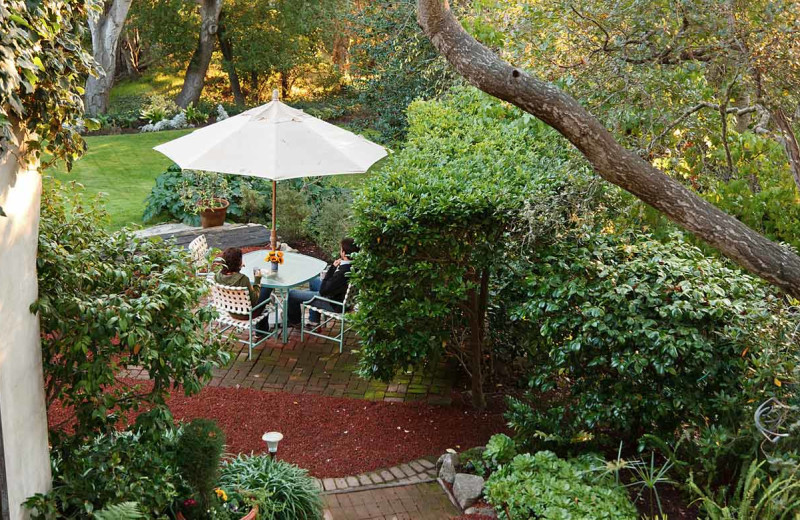 Patio at Old Monterey Inn.