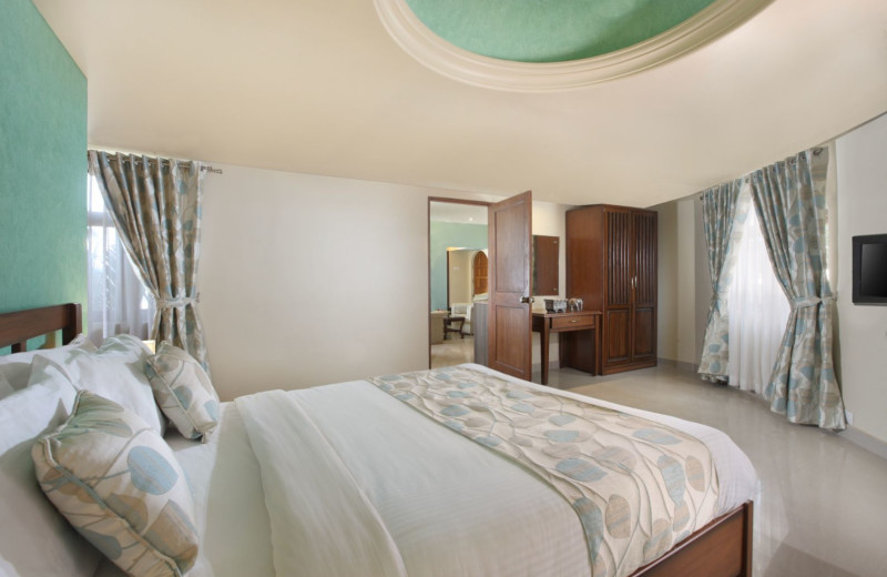 Guest room at Royal Goan Beach Club at Monterio.