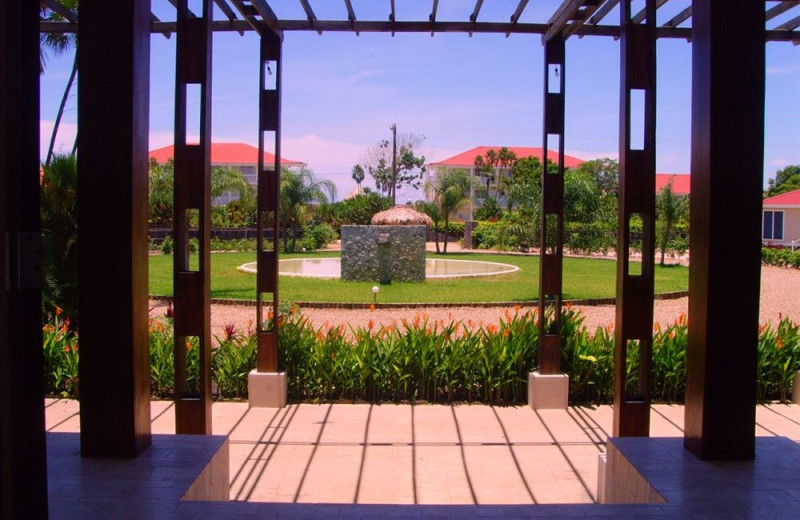 Patio at Bellamaya Resort & Residences.