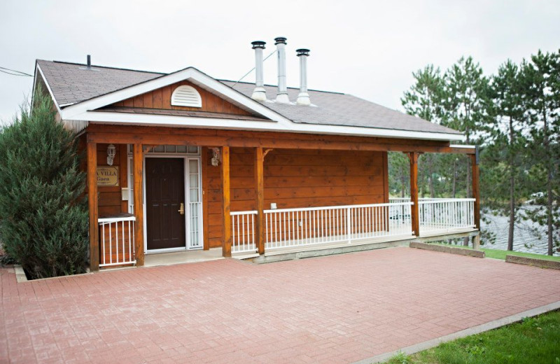 Cottage exterior at The Couples Resort.