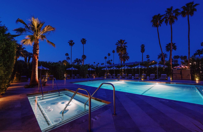 Outdoor pool at Azure Sky Resort.